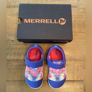 Merrell bare steps H2O shoes, girls Size 9